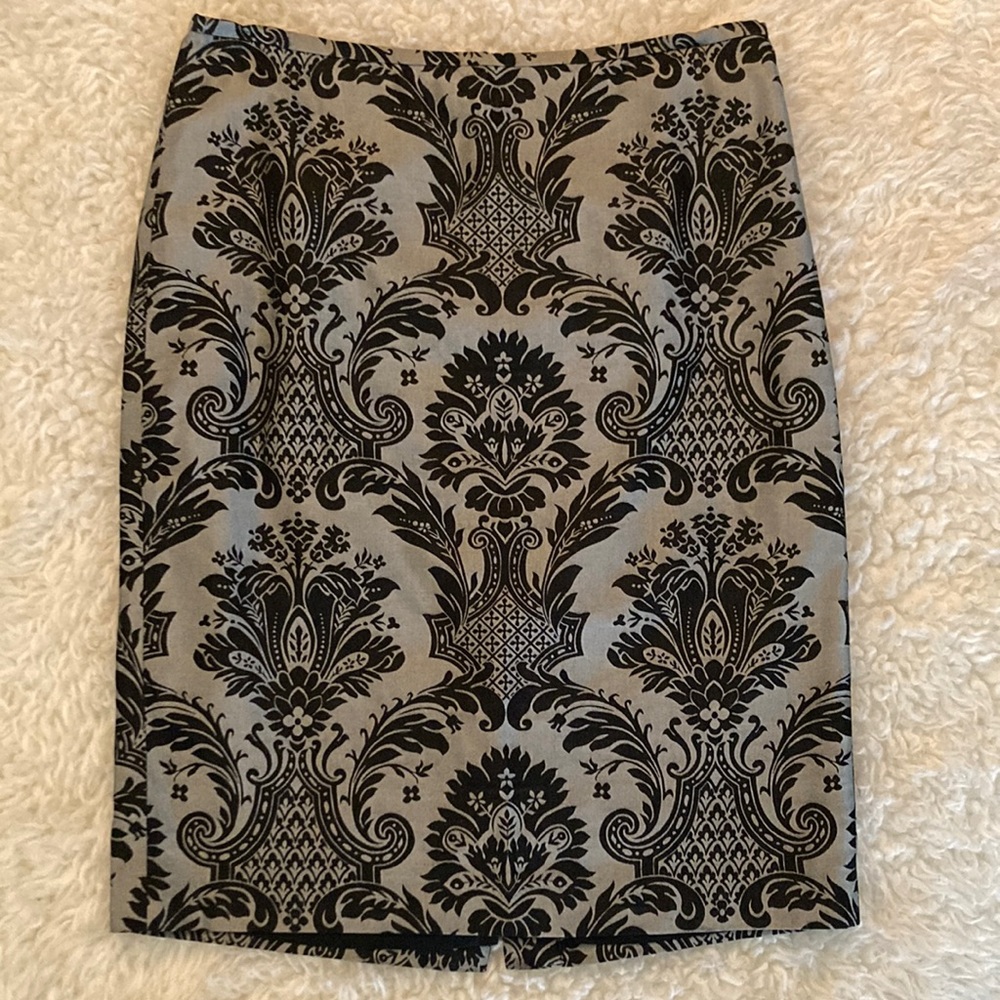 Like New LOFT Ann Taylor SILK / COTTON Blend SKIRT sz 10